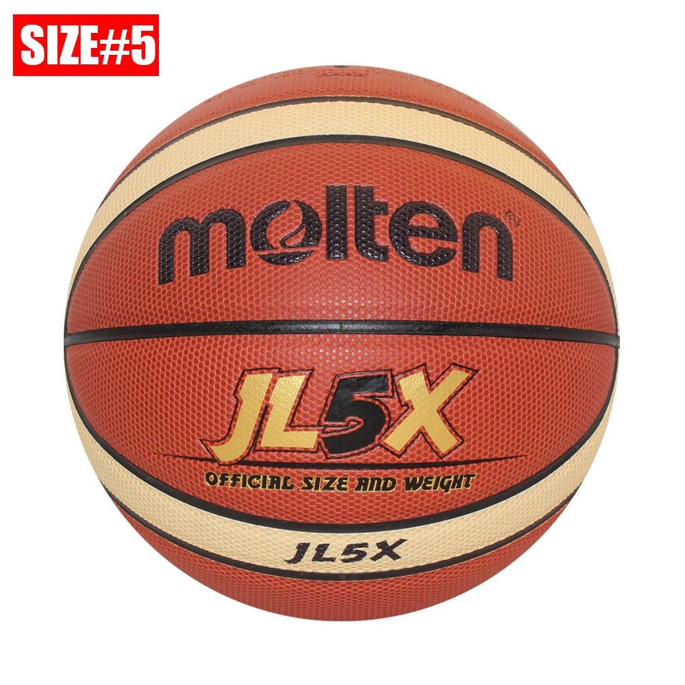 2025 Molten Basketball Official Size 7/6/5 PU Material Indoor Outdoor Men Ball Training Match Game Team Original Baloncesto