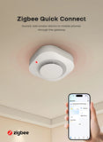 Tuya ZigBee WiFi Smart Smoke Detector Alarm Sensor Home Security Fire Protection For Home Security System Via Smart Life APP