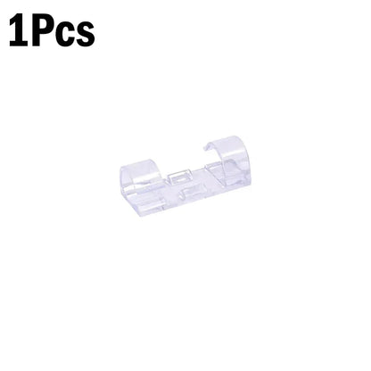 1/100Pcs Cable Clips Self-Adhesive Cable Organizer Cord Management System Cord Holder for Wire Management Desk Car Office Home
