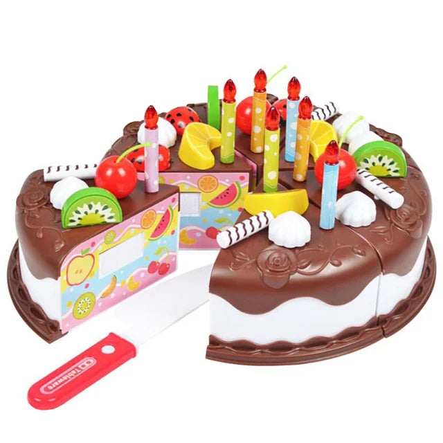 Pretend Kitchen Toys for Children, Brincar com comida, Comida Simulada, Objeto de Cognição, Presentes de aniversário para meninos e meninas, TMZ