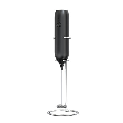 Electric Milk Frother Coffee Frother USB-C Rechargeable Electric Whisk Powerful Mini Drink Mixer
