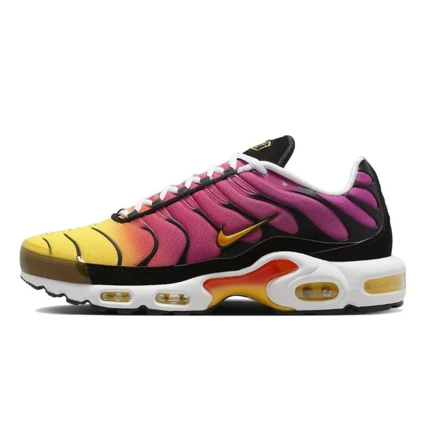 Nike Air Max Plus TN Running Shoes Triple Black Classic Outdoor Jogging Walking Sports Shoes Trainers Women Men Sneakers