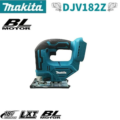 Makita DJV182Z Brushless 18V 340W Jigsaw Electric Jig with Saw Blade Cordless Barrel Handle Jigsaw without Battery DJV182 New