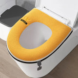 Thickened Toilet Seat Cover Winter Warm Soft Washable Mat Seat Case Toilet Lid Pad Bidet Cover Bathroom Accessories