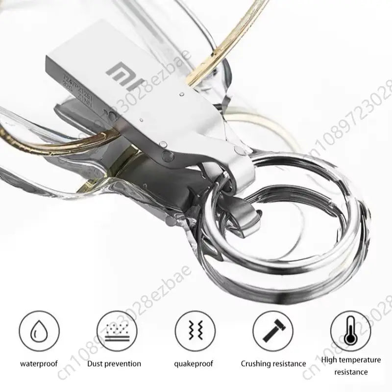 Xiaomi 2TB U Disk Mini Pen Drive USB Memory USB Flash Drives Type C High Speed USB3.2 Waterproof Pendrive Metal Memoria USB Disk