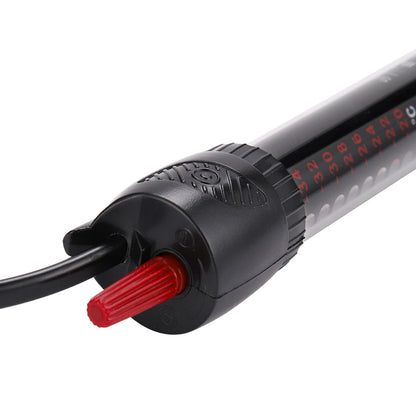 Aquarium Fish Tank Heater Submersible Fish Tank Heater Sensitive Thermostat Multi-angle Installation 25W 30L/50W 60L Turtle Tank