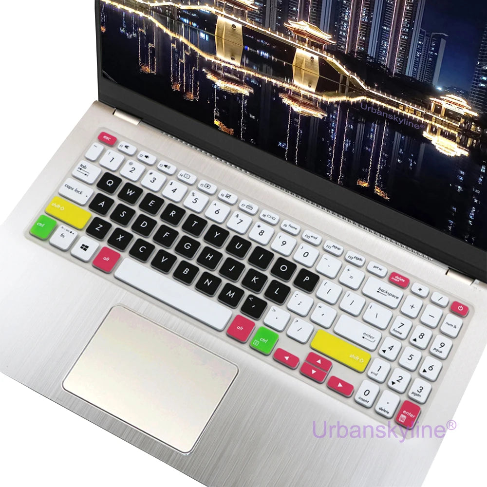 Keyboard Cover for ASUS Vivobook Pro 15 15X OLED GO S S15 N6506 S5507 S5506 M5506 X1505 M1505 K3504 Silicone Protector Skin Case