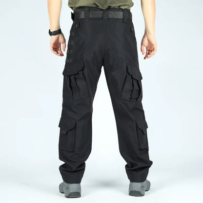 Men's Urban Ops Tactical Cargo Pants Work Casual Water Resistant Hiking Climbing Pants for Men Combat Trousers Army Combat Pants