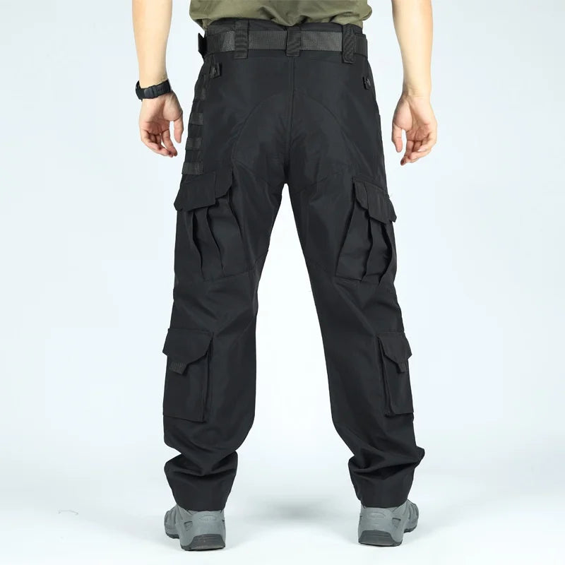 Men's Urban Ops Tactical Cargo Pants Work Casual Water Resistant Hiking Climbing Pants for Men Combat Trousers Army Combat Pants