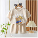 2Pcs Children Tshirt Shorts Sets Baby Summer Clothes Boy Girl Fashion Short Sleeve Pants Suit Leisure Outfits Kids Costume