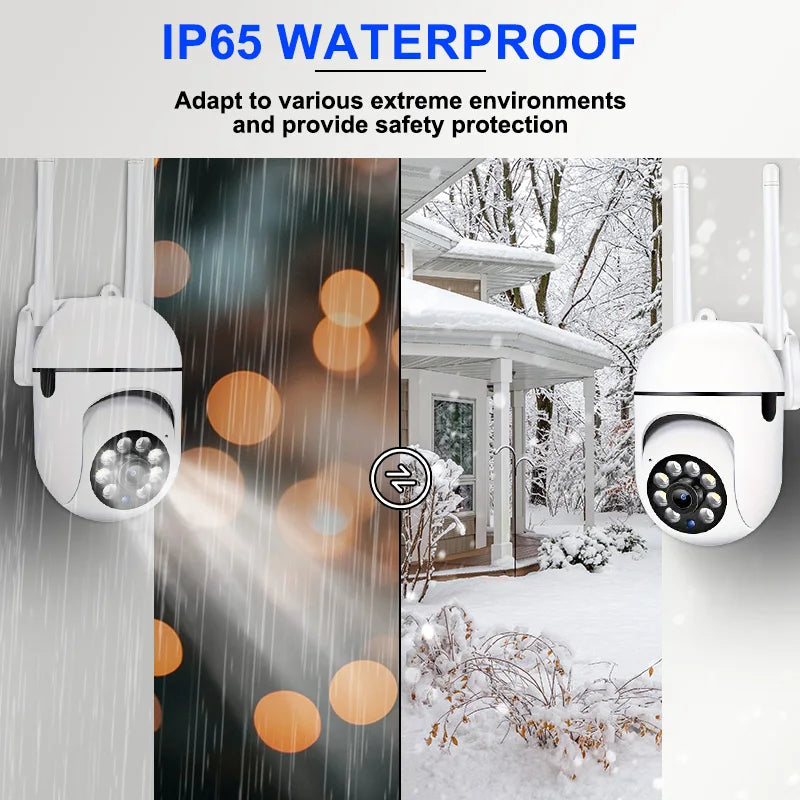 3MP 1080P HD Wireless Security Camera Indoor Outdoor Smart Surveillance Camera with Night Vision Baby Monitor CCTV Camera