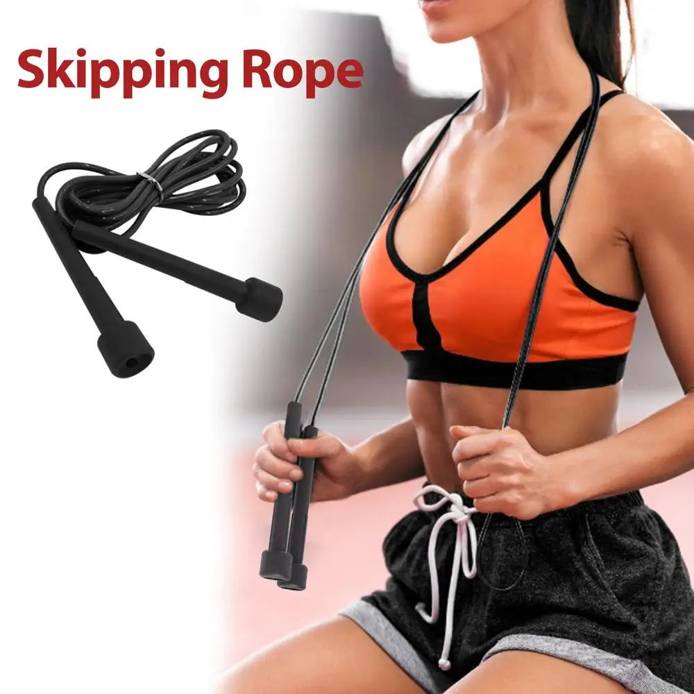 1PC 2.8M Speed Jump Rope Professional Adult Children Gym PVC Jumping Rope Adjustable Fitness Equipment Muscle Boxing Training