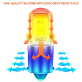 2PCS BA9S LED T4W H6W LED-CANBUS COB 2LED Bulb Car Interior License Plate Light Marker Reading Auto Lamp White 6000K 12V