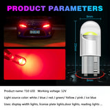 10x T10 LED LAMP LED Canbus T10 LED Burst Light W5W LED Clearance Lights LED Parking Lights T10 W5W Car Interior Lights LED T10