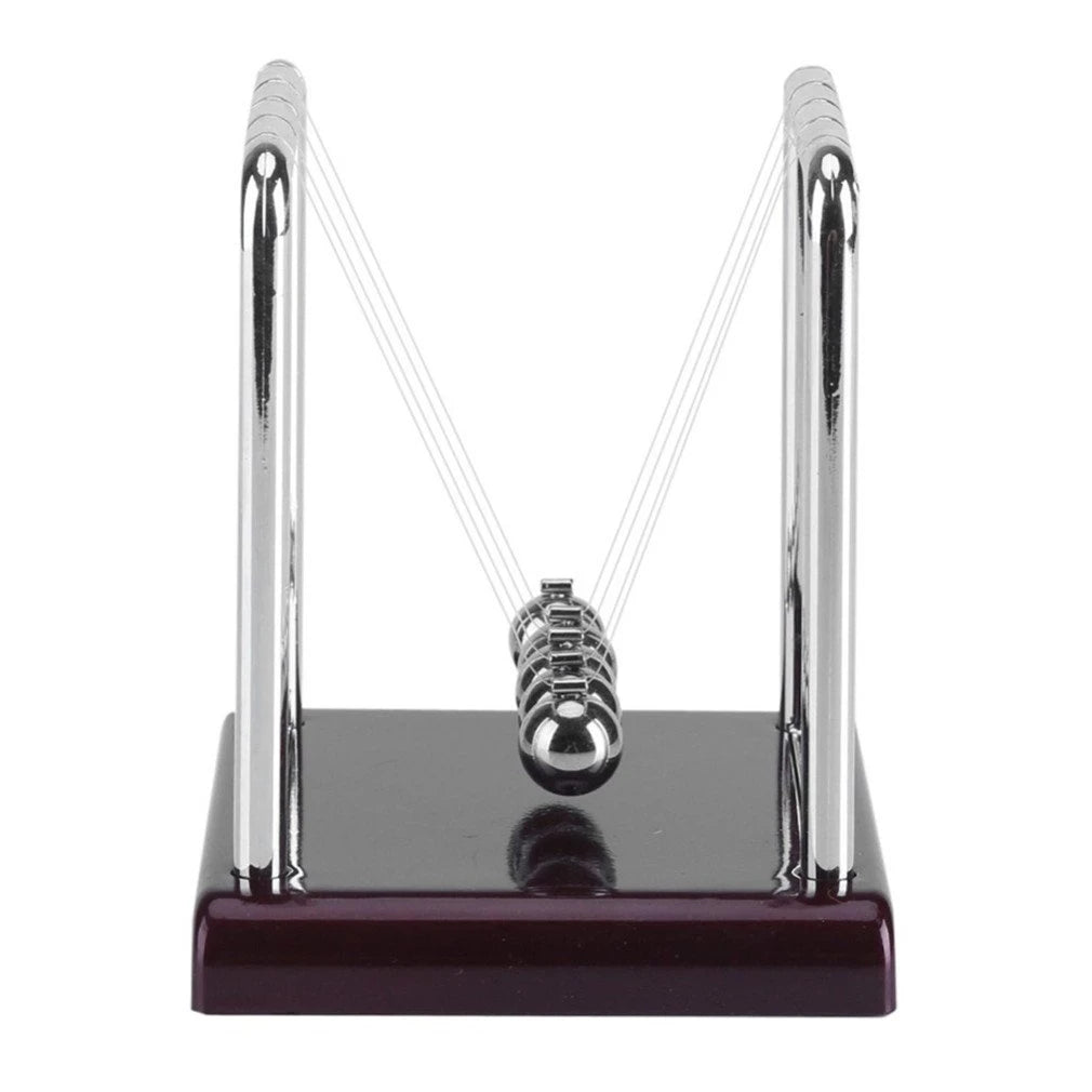 Péndulo de metal para mesa de escritorio, bola de equilibrio de acero, bola de Newton, péndulo de ciencias físicas