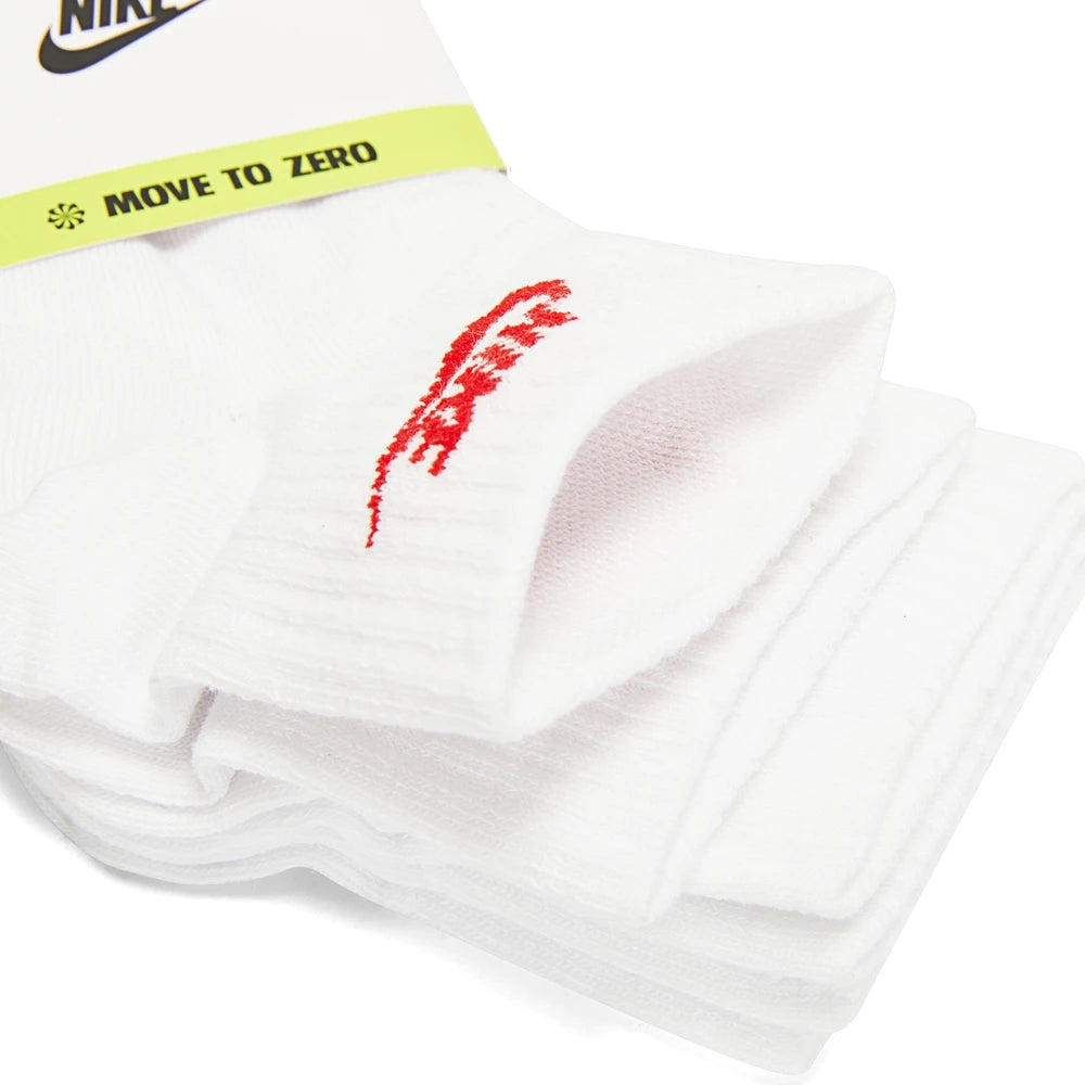 NIKE 2025 Adulto U NK NSW ESENCIAL DIARIO AN Paquete de medias extra de 3 pares DX5074-911