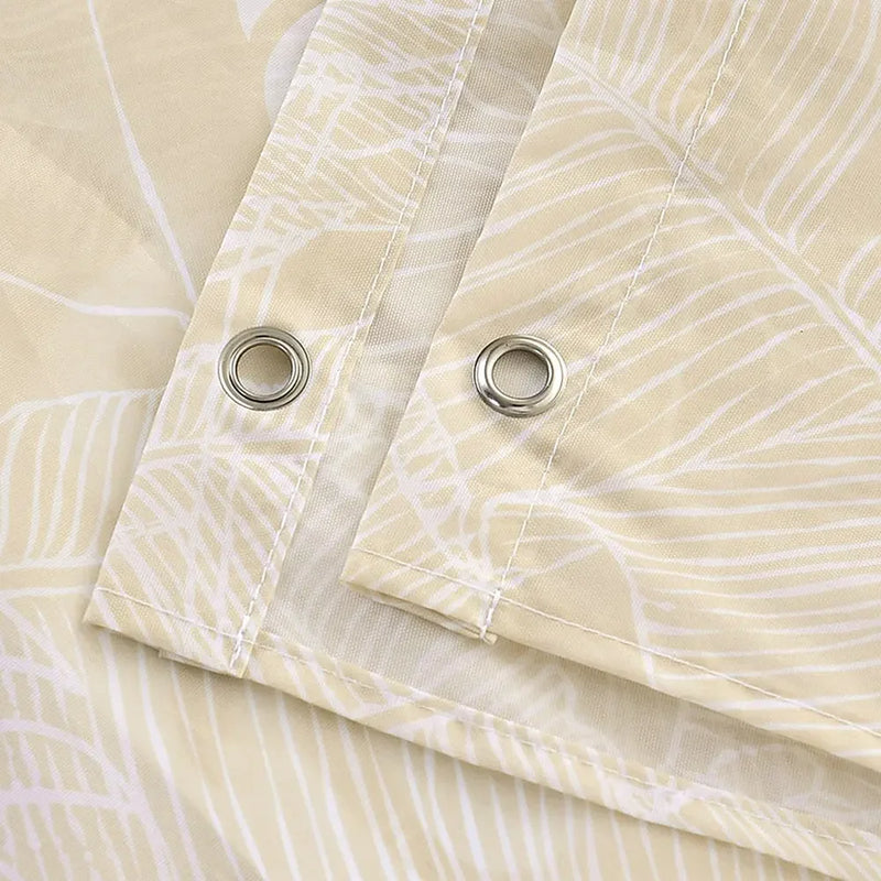 Tropical Birds Shower Curtain for Bathroom Parrot Toucan Green Leaves Plants Summer Polyester Fabric Bath Curtains Decor Hooks