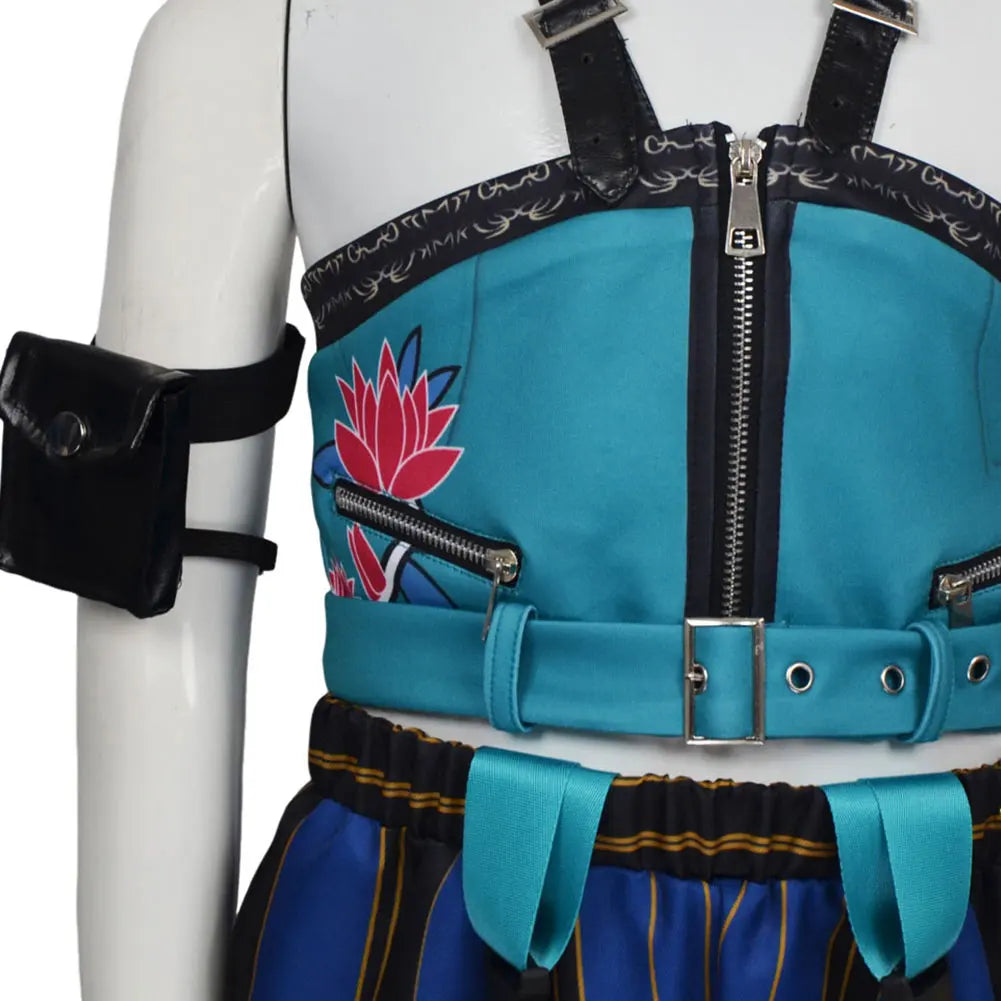Fantasia KPop Rumi Zoey Cosplay Girls Stage Clothing Demon Hunter Disfraz Costume 6 to 14 Years Halloween Carnival Party Clothes