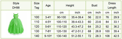 Girls Elsa Anna Dress Children Princess Carnival Dress Kids Jasmine Rapunzel Pageant Flower Disguise Cosplay Christmas Costume