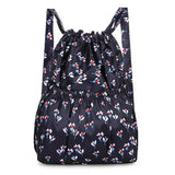 Nylon Bundle Pocket Backpack Women's Outdoor Sports Bag Mommy Large Capacity Backpack