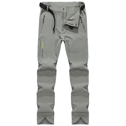 LNGXO Hiking Pants Men Quick Dry Trekking Camping Climbing Running Outdoor Rain Pants Stretch Breathable Elasticity Trousers Men