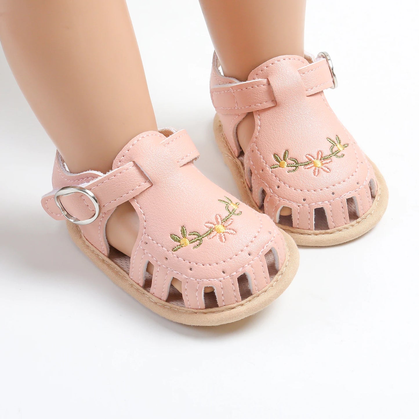 Infant Baby Boys Girls Sandals Summer Baby Wedding Dress Flat Shoes Newborn Crib Shoes First Walkers Prewalkers Shoes ﻿ ﻿