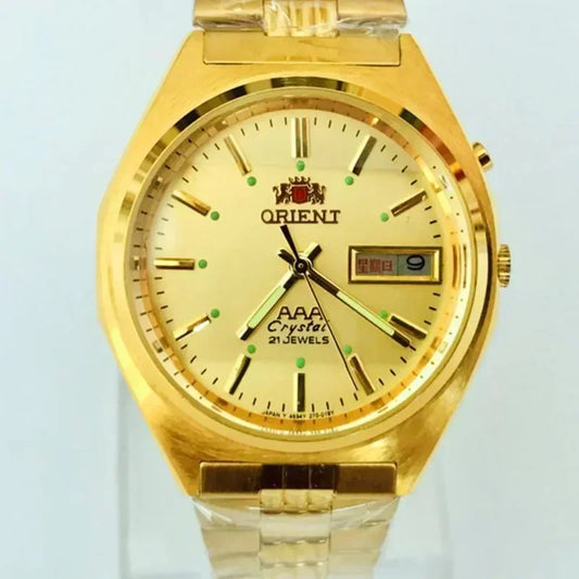 Double lion triple AAA automatic mechanical watch authentic stock double lion table double lion men's watch Oriental watch