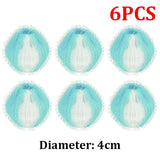 Washing machine lint ball, hair filter, floating lint remover, catcher, reusable dirty collection, cleaning balls, 12 pcs, 6pcs