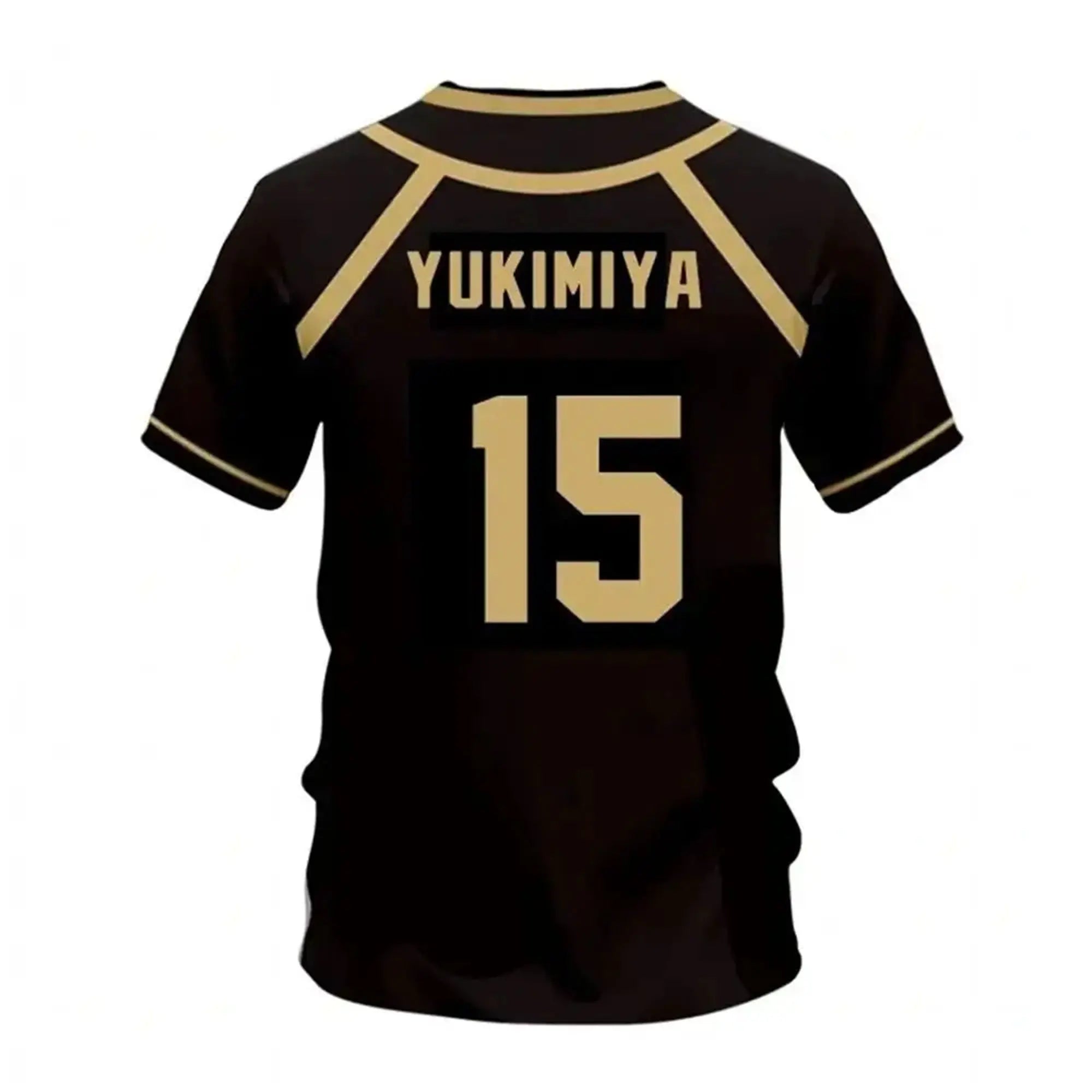 Camiseta de fútbol sala con estampado VL Replika Blue Lock Anime Bastard Munich, camisetas de verano para hombre y mujer, camisetas deportivas casuales, top