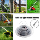 COSY 3mm Steel Wire Nylon Line Brushcutter Trimmer Rope Lawn Mower Cord Wear-resistant Sharp Replacement Garden Tool Accessory