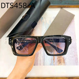 Original Factory DT GRANDMASTER-EIGHT DTS458-A With Brand Box Popular Green Acetate Frame Classic Business Men Women Sunglasses