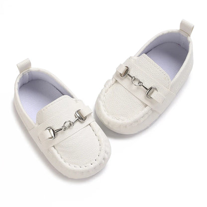 Casual Slip On Low Top Loafer Shoes For Baby Boys, Lightweight Comfortable Non Slip Flat Shoes For Indoor Outdoor Walking