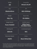 Attack Shark X11 Wireless Mouse Paw3311 22000DPI Buletooth Three Mode Rgb Charging Dock Lightweight Game E-Sports Mouse Laptop