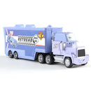 Disney Pixar Cars 2 3 Toys Lightning McQueen Truck Jackson Storm Uncle Mack 1:55 Diecast lorry trailer Model Child kids Gift