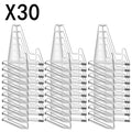 1-30Pcs Clear Acrylic Coin Display Stand Holders Small Easel Rack Trading Card Holder Support For Kpop Idol Card Organizer
