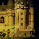 New Magic Hogwarts Castle Micro Building  Blocks Street View Architecture Creative MOC Model Kit  Kids Christmas Birthday Gifts
