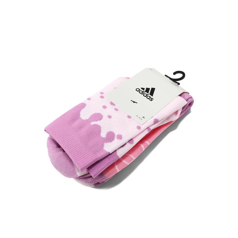 Adidas 2025 Girls GRF 3PP Mid Sock Discount Package IY2673