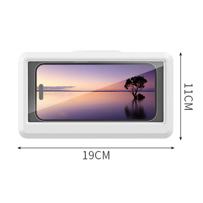 Bathroom Waterproof Phone Case Home Wall Holder Stand Box Self-adhesive Touch Screen Mobile Phone Cover Shower Sealing Storage