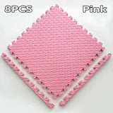 EVA Leaf Grain Floor Mats, Proteção de Ginásio Esportivo, Tapetes de Emenda Antiderrapantes, Thicken Shock Room Workout, Yoga Fitness, 30x30cm, 16Pcs
