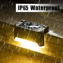 Outdoor Solar Step Lights Warm White LED Waterproof Stair Path Lighting for Garden Patio Fence Balcony Decoration Solar Power