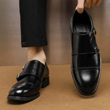 Sapatos Oxford Masculinos Italianos Marrons Cano Baixo Casual de Negócios Sapatos de Couro Masculinos para Banquete Sola Macia Tamanho Grande: 38-48