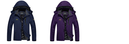 TACVASEN Chaqueta de esquí y snowboard de invierno para mujer, forro polar térmico, impermeable, informal, para trabajo, lluvia, cortavientos, parka