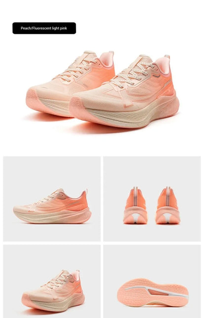 Xtep Women Running Shoes 2000km 3.0 2025 Spring Lightweight Cushioned Wear-Resistant Training Jogging Sneakers  875118110034