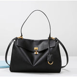 Bolso de mano de gran capacidad para desplazamientos, de piel suave de alta calidad, moderno bolso bandolera de viaje para mujer, maletín de negocios.