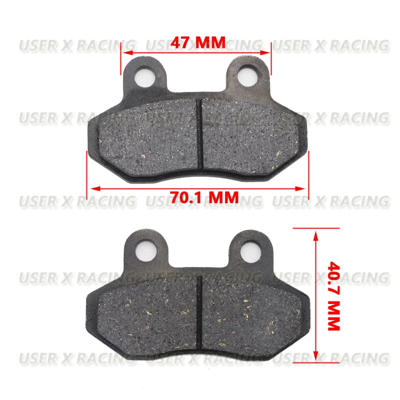 USER-X Universal Motorcycle Disc Brake Pad Front Rear Disc Brake Pads Block Shoes Scooter VICTORIA Blade RG125 Honda 145