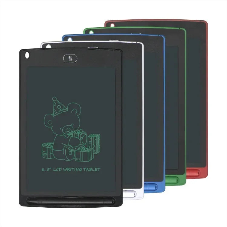 Tablet de desenho LCD para crianças, placa de escrita, ferramentas de pintura, eletrônicos, brinquedo educativo infantil, presente para menino, 4,4 polegadas, 8,5 polegadas