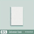 60 Sheets Notebook Refill Notepad Loose Leaf Binder Paper A4/ B5/A5 Blank/Grid/Lined Notebooks Writing Pads Office School