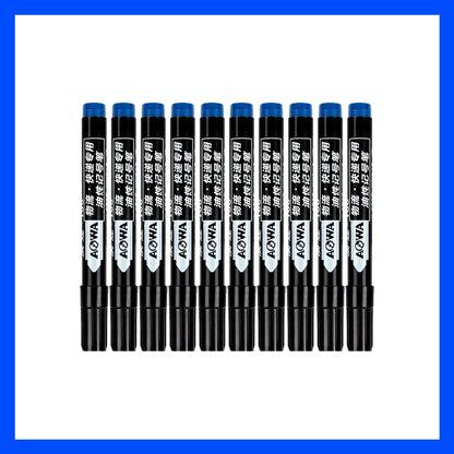 5-50Pcs Waterproof Oil-based Marker Pen Markers Black Blue Red Ink for Glass Metal Stationery Art Drawing Office School Supplies