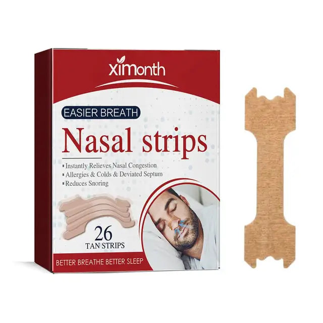 Right Way Breath Nasal Tiras, Pare de Ronco, Anti Ronco Mais Fácil, Melhor Respirar, Cuidados de Saúde, 26Pcs