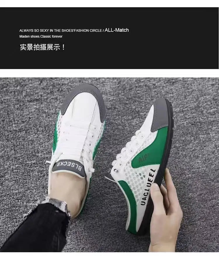 2025 Summer New Half Carrier Men's Shoes Soft Sole Casual Comfortable Sneakers Men's Slip-on Beanie Shoes sneakers for men